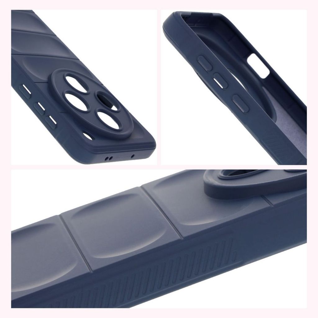 Textured sides and raised edges for the screen and camera in Bison Case Tur