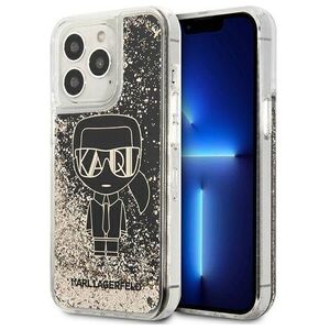 Original Case IPHONE 13 PRO Karl Lagerfeld Hardcase Liquid Glitter Gatsby (KLHCP13LLGGKBK) black 3666339049829