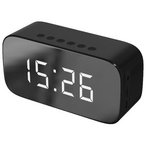 Setty Bluetooth speaker Mirror clock GB-200 black 5900495829962