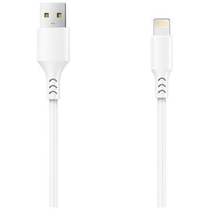 Setty cable USB - Lightning 1,0 m 2A white NEW 5900495925633