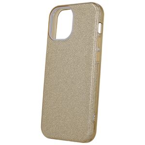 Glitter 3in1 case for iPhone 13 Mini 5,4&quot; gold 5900495932976