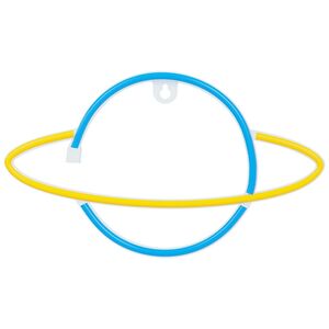 Neon LED Light SATURN yellow blue Bat + USB FLNE11 Forever Light 5900495956170