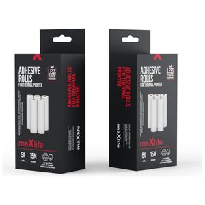 Maxlife adhesive roll set for thermal printer 5900495227928