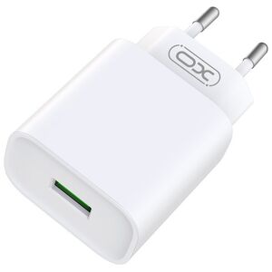 XO wall charger CE02D QC 3.0 18W 1x USB white 6920680880850