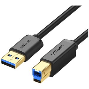 Ugreen US210 30753 Printer Cable USB-A 3.0 / USB-B 5Gbps 1m - Black 6957303837533