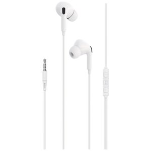 Devia wired earphones Kintone A2 jack 3,5mm white 6942297108738