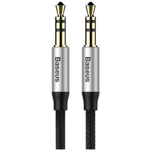 Baseus Cable 3.5mm male - 3.5mm male Black 1.5m (CAM30-CS1) (BASCAM30-CS1) έως 12 άτοκες Δόσεις