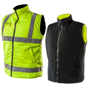 Neo Bezrękawnik roboczy dwustronny odblaskowy XL 81-520-XL