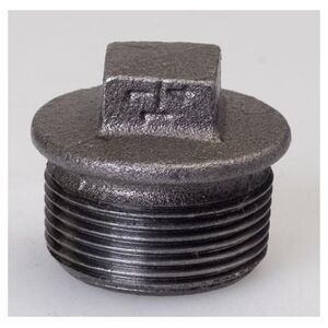 Opal Korek T9 z obrzeżem 5/4" czarny - 729007