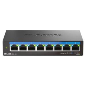 D-Link 8-portowy, wielogigabitowy, niezarządzalny przełącznik D-LINK DMS-108/E