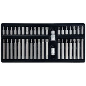 Yato Końcówki wkrętakowe Torx Hex Spline 40szt. (YT-0400)