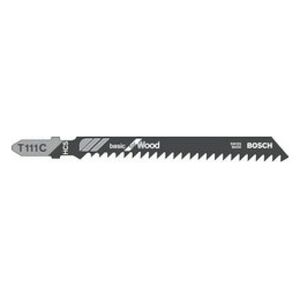 Bosch Brzeszczot do wyrzynarek Basic for Wood 100mm T 111 C 5szt. 2608630033