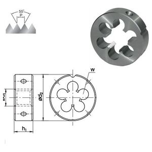 Fanar Narzynka calowa 3/8" (N1-121001-3129)