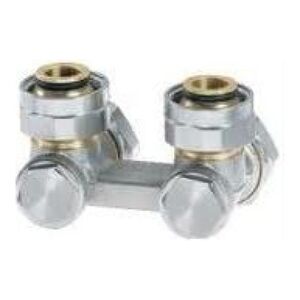 Basic Zawór przyłączeniowy kątowy z stożkami 3/4"x3/4" (C093100402)