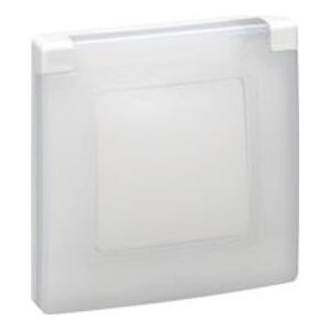 Legrand Ramka pojedyncza Niloe IP44 biała 665000