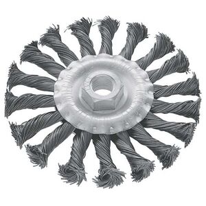 Modeco Szczotka druciana tarczowa do szlifierki stalowa 115mm - MN-69-112