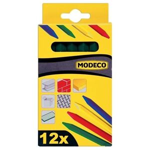 Modeco Kreda woskowana czerwona 120mm 12szt. (MN-88-032)