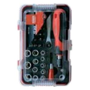 Modeco Multiwkrętaki z grotami i nasadkami 45elementów - MN-14-206