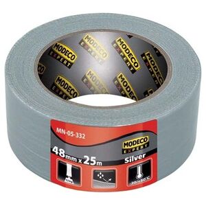 Modeco Taśma uniwersalna DUCT TAPE srebrna 48mm x 25m MN-05-332