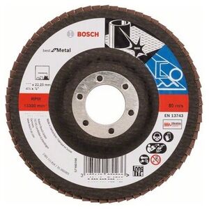 Bosch Listkowa tarcza szlifierska X571 P120 125mm (2608607329)