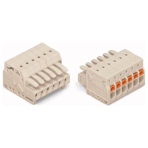 Wago Gniazdo MCS-MINI 10-biegunowe jasnoszare raster 3,5 mm (2734-110)