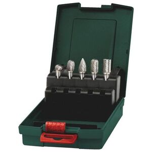 Metabo ZESTAW FREZÓW Z WĘGLIKÓW SPIEKANYCH 5szt., TRZPIEŃ 6mm MET628403000 - 628403000