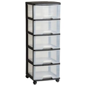 Curver Regał przezroczysty 5x20L (50382)