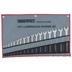 Teng Tools Zestaw kluczy płasko-oczkowych 6 - 22mm 17szt. (167170109)