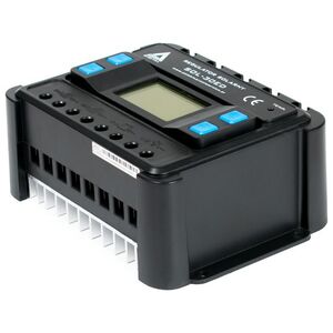 Azo Solarny regulator ładowania PWM SOL-30ED 12/24 - 30A (wyświetlacz LCD)