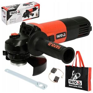 Szlifierka Yato towar w Sosnowcu - Szlifierki Yato szlifierka kątowa 125mm 1100W regulacja obrotów (YT-82101) () - Morelenet_6417056