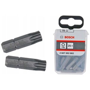 Bosch końcówka wkręcająca EXH T40 x 25mm 25 sztuk (2607002802)