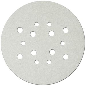Dedra Tarczki ścierne białe uniwersalne 225mm,grad 80,rzep,kpl5szt