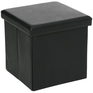 Atmosphera Pufa Callie Black 38x38 cm