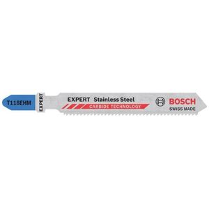 Bosch Brzeszczoty do wyrzynarek EXPERT Stainless Steel T118EHM 3 szt.