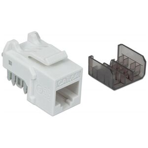 Intellinet Network Solutions Intellinet Moduł Keystone RJ45 Cat6a 10 Gigabit, UTP, biały