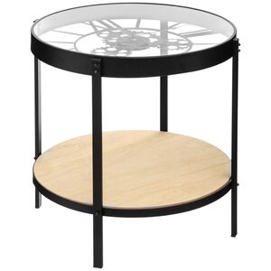Atmosphera Stolik kawowy Meca z zegarem 50 cm