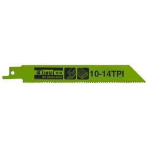 Luna Brzeszczoty szablaste bimetalowe, do drewna i metalu 150x19x0,9 z 10/14 (5 szt.)