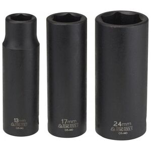 Teng Tools Nasadka udarowa długa cienkościenna 1/2" 19 mm ANSI