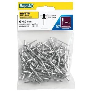 Rapid Nity Rapid standardowe ?4,0 x 8 mm - opakowanie 100 szt.