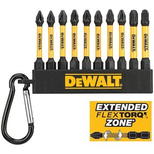 Dewalt Zestaw końcówek LEXTORQ 10 szt.