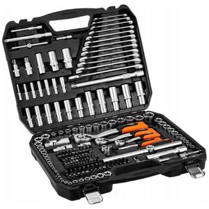 Zestaw narzędzi Neo Zestaw kluczy 220 elementów 1/2", 3/8", 1/4" / - 10-220