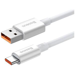 Baseus Cable USB to USB-C Superior 100W 2m White (P10320102214-03) (BASP10320102214-03) έως 12 άτοκες Δόσεις