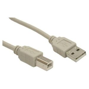 Kabel USB Gembird USB-B - 3 m Beżowy (CCUSB2AMBM10)