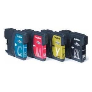 Tusz Brother zestaw tuszy oryginalnych LC-1100VALBP (cyan, magenta, yellow, black)