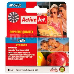 Tusz Activejet tusz ACC-526CN / CLI-526C (cyan)