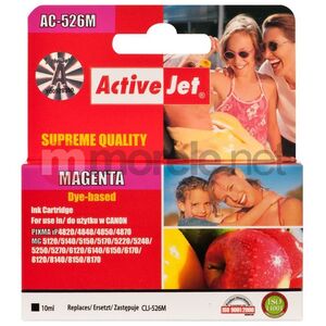 Tusz Activejet tusz ACC-526MN / CLI-526M (magenta)