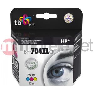 Tusz TB Print Tusz TBH-704XLCR (HP CN693AE)
