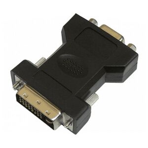 Adapter AV LogiLink DVI-I - D-Sub (VGA) czarny (AD0001)