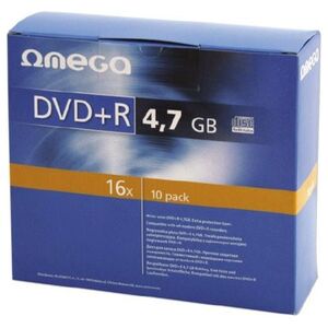 Omega DVD+R 4.7 GB 16x 10 sztuk (56823)