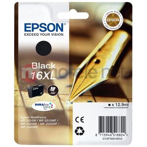 Tusz Epson tusz T1631 XL (C13T16314010) Black